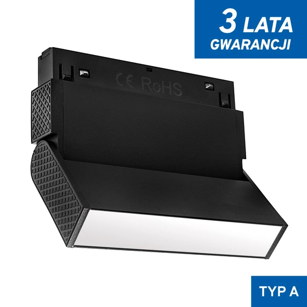 Oprawa magnetyczna DDCX-B20 NW 6W 4000K | Czarna