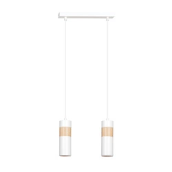 Lampa wisząca Emibig AKARI 2 Biały 733/2