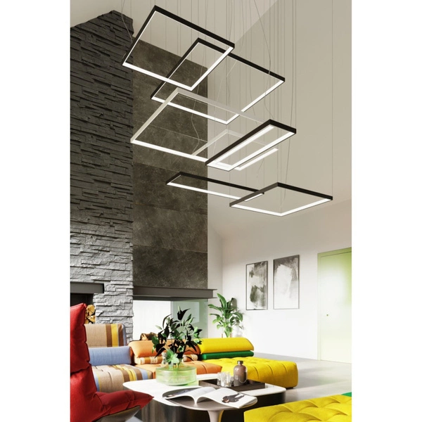 Lampa wisząca NELYA L, biała, 70W LED, barwa neutralna 4000K, TH.156