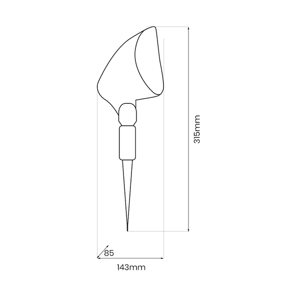 Lampa Solarna Joker 4000K IP44