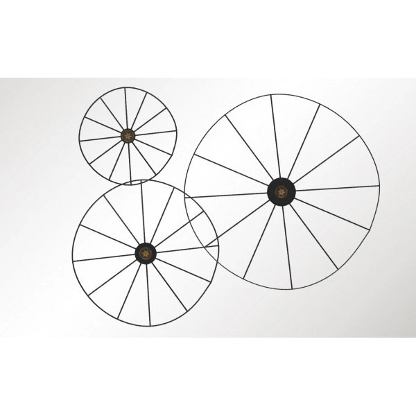 Kinkiet / Plafon ESKOLA 70 TH.013CZ czarny 1xE27