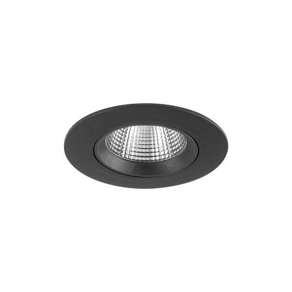 Lampa podtynkowa EGINA LED szer. 11cm 10W barwa neutralna 4000K | czarny 10554