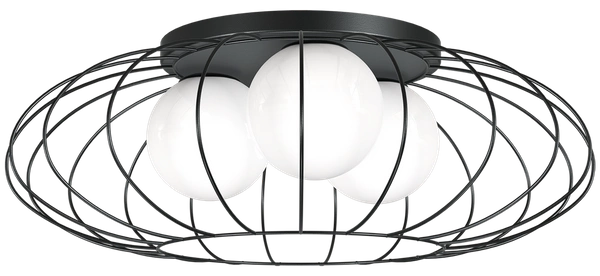 Lampa Sufitowa KRONOS BLACK 3xE14 MLP4426