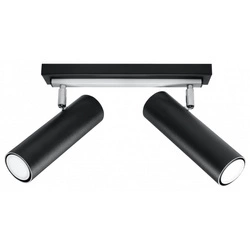 Nowoczesna lampa sufitowa DIREZIONE 2 SL.0500 Czarna 2xGU10