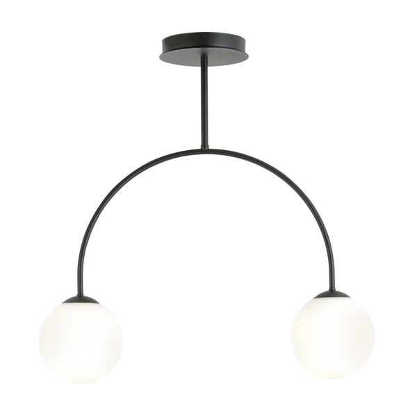 Lampa sufitowa Emibig ARCHI 2 BL OPAL 1288/2