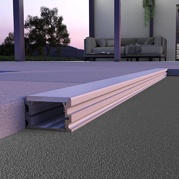 Osłonka C8 na silikon 100cm | profil LED P24-2 | biały