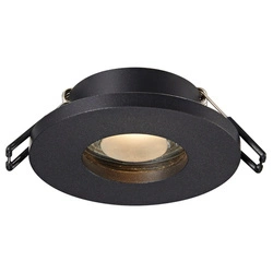 Spot sufitowy do łazienki oczko CHIPA DL GU10 50W IP54 | czarny