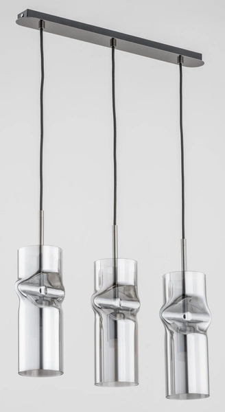 Lampa wisząca ALFA KAPRIS GRAFITOWA 3xE27 13cm | 61018