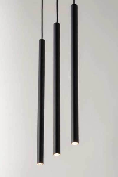 Lampa Sigma SOPEL 3 PROSTY CZARNY lampa wisząca 33401