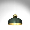 Lampa Wisząca HARALD GOLD GREEN 1xE27