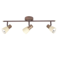 Lampa sufitowa spot Luca Brilliant 3x40W Miedziany Metal