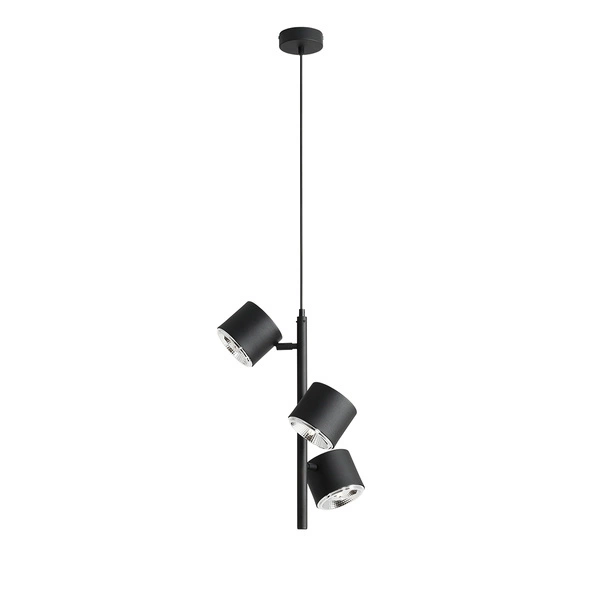 Aldex Lampa wisząca BOT 3, 1047E, czarna, 3x35W GU10