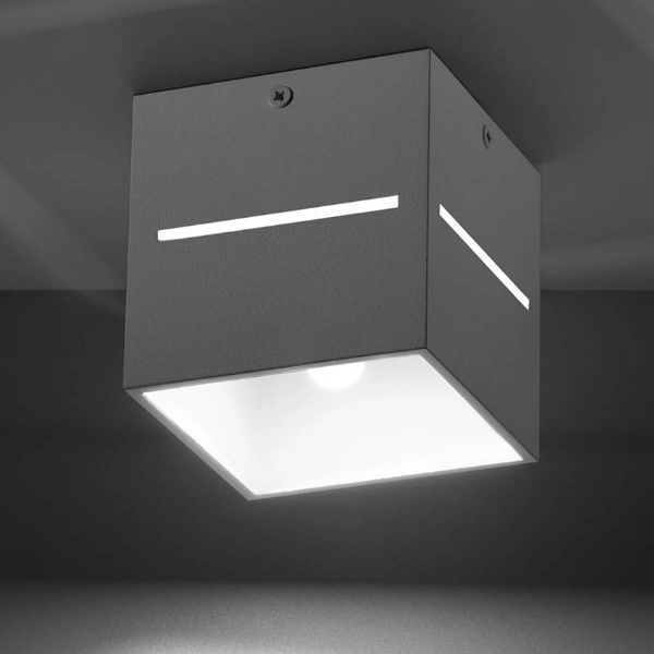 Nowoczesny plafon LOBO SL.0209 Biały 1xG9