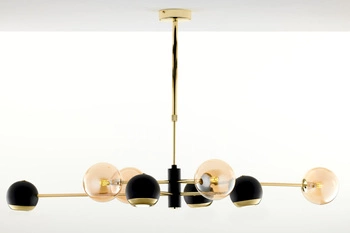 Nowoczesny Żyrandol MOKA wys. 47-69cm 4xG9 4xGU10
14W IP20 | Złoty