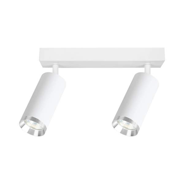 Oprawa Mica Spot Biały + Chrom 2xGU10