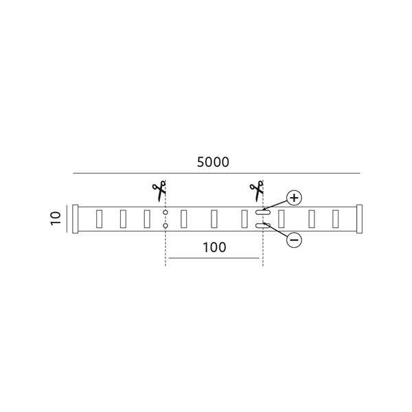Taśma LED TRAMO 150 diod 5050 IP65 rolka 5m 7,2 W/m | RGB
