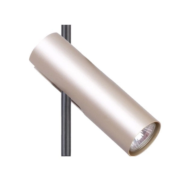 Lampa sufitowa żyrandol LEDA 3 czarny/złoty 33103