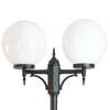 Lampa masztowa KULE CLASSIC OGMWN 2 300 latarnia 2-3metry IP43 | czarna