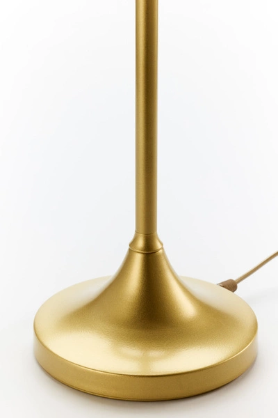 Klasyczna Lampa biurkowa KASZMIR wys. 54cm 1xE27 15W IP20 | złoty połysk