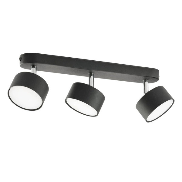 Lampa sufitowa listwa CLARK BLACK 3x GX53 szer. 40cm | czarny 3404