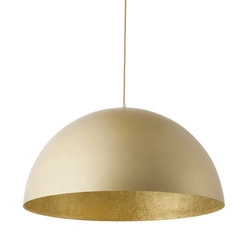 Lampa wisząca do salonu SFERA śr. 70cm E27 60W | złota