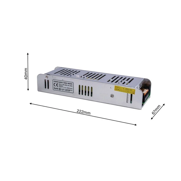 ZASILACZ LED 250W / 12V EKZAS525