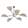 Lampa sufitowa Emibig LOTUS 6 BL NATURAL 1463/6