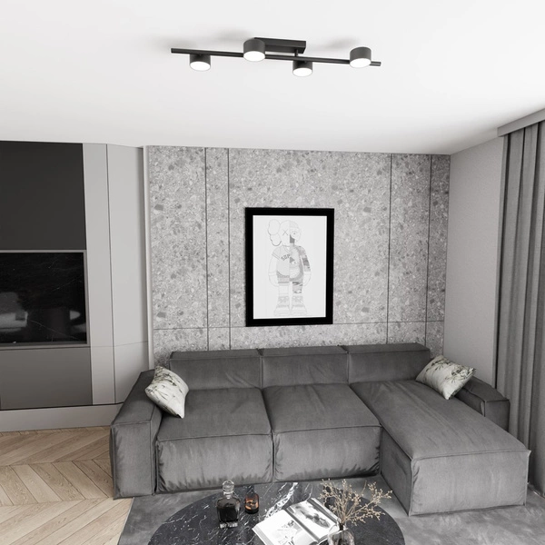 Lampa sufitowa Emibig BET 4 BL 1467/4