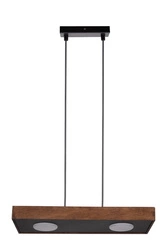 Lampa Sigma DALIA 2 zwis czarny/brąz 41004