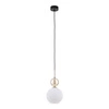 SOPHIA COGNAC WHITE LAMPA WISZACA 1XE14
