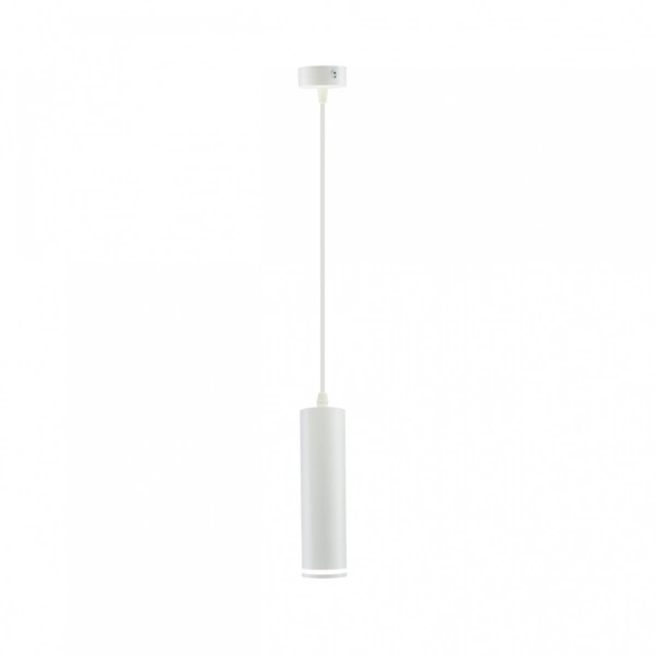 MADARA MINI RING GU10 ZWIS BAZA 230V IP20 fi55*200mm BIAŁY kabel 1m