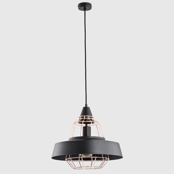 Lampa wisząca ALFA TAMARIS MIEDZIANA 1xE27 40cm | 60378