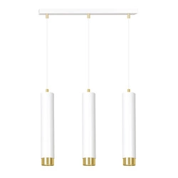 Lampa wisząca Emibig KIBO 3 WH/GOLD 642/3