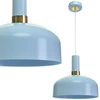 Nowoczesna lampa wisząca MALMO BLUE 1xE27 MLP6201