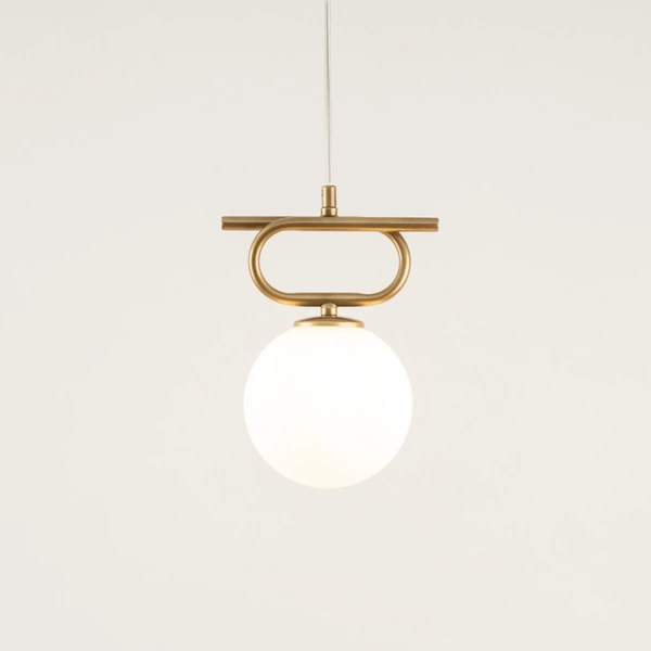 Lampa Sigma Tes 1 zwis złoty 33631