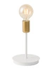 Lampa Sigma GINO lampka biurkowa biały złoty 50317