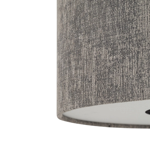 Lampa wisząca LAGO L E27 wys.130cm szer.65cm | Szary 11675