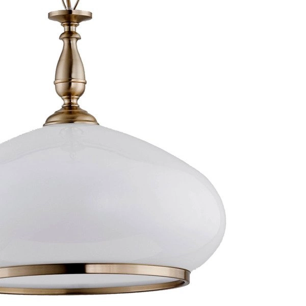 Lampa wisząca ALFA PARIS ZŁOTA 1xE27 38cm | 118