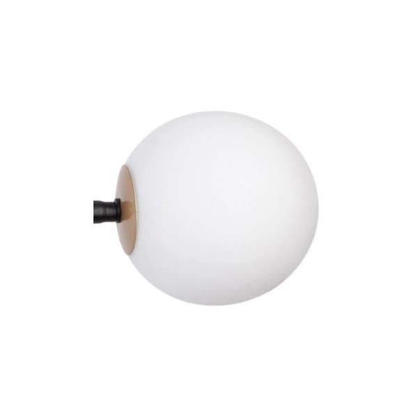 Lampa sufitowa, szklane kule GAMA 4 czarny 33188