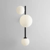 Aldex Nowoczesny Kinkiet DIONE WALL 3 BLACK E14 | czarny
