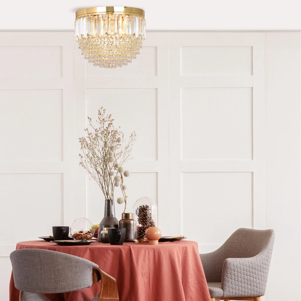 FC19003/5 CHARLOTTE LAMPA SUFITOWA ZŁOTA/GOLD