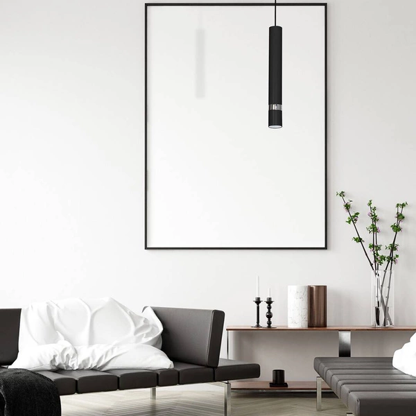 Lampa wisząca JOKER, czarny/chrom, 1x8W GU10, MLP1413