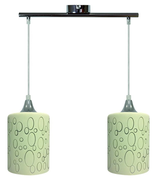 SAND LAMPA WISZĄCA 2X40W E27 CHROM