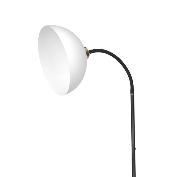 Lampa podłogowa ZACK Black 1xE27