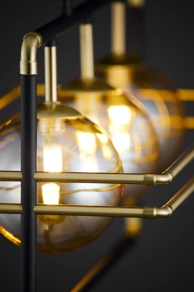 Nowoczesna Lampa wisząca FIORI wys. 115cm 3xG9 14W IP20 | Złoty