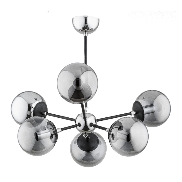 Lampa sufitowa ALFA MELODY CHROM 6xE14 60cm | 28396
