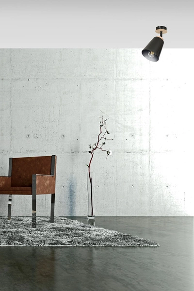 Lampa sufitowa Emibig ATLAS 1 Czarny 725/1