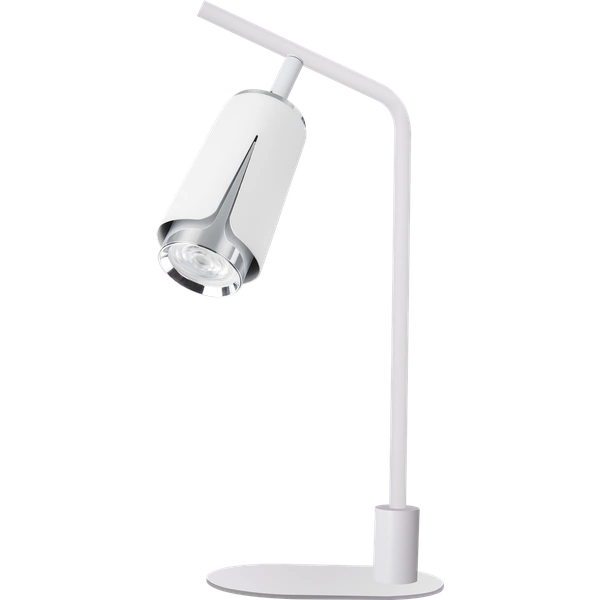 FLOWER WHITE CHROME LAMPKA GABINETOWA 1xGU10