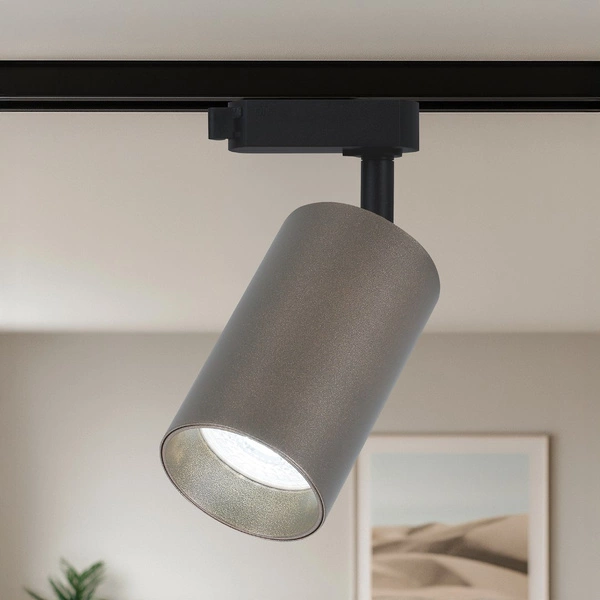 Oprawa Pipe Track Czekoladowy 1xGU10