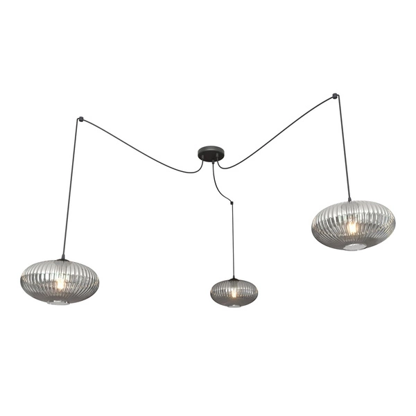 Lampa wisząca Emibig ORIGO 3 BL GRAFIT 1375/3